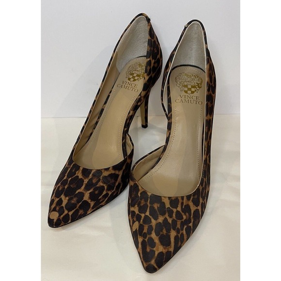 Vince Camuto Shoes - Vince Camuto Women's Animal Print High Heels Shoes Point Toe Size 8 Classic Pump